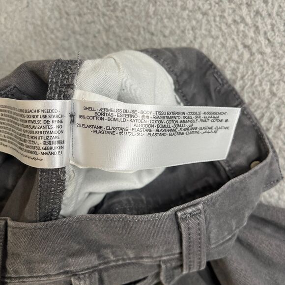 Ariat Rebar M7 Slim Straight Leg Jeans Mens 30x32 Gray Field Carpenter Canvas - Picture 8 of 16